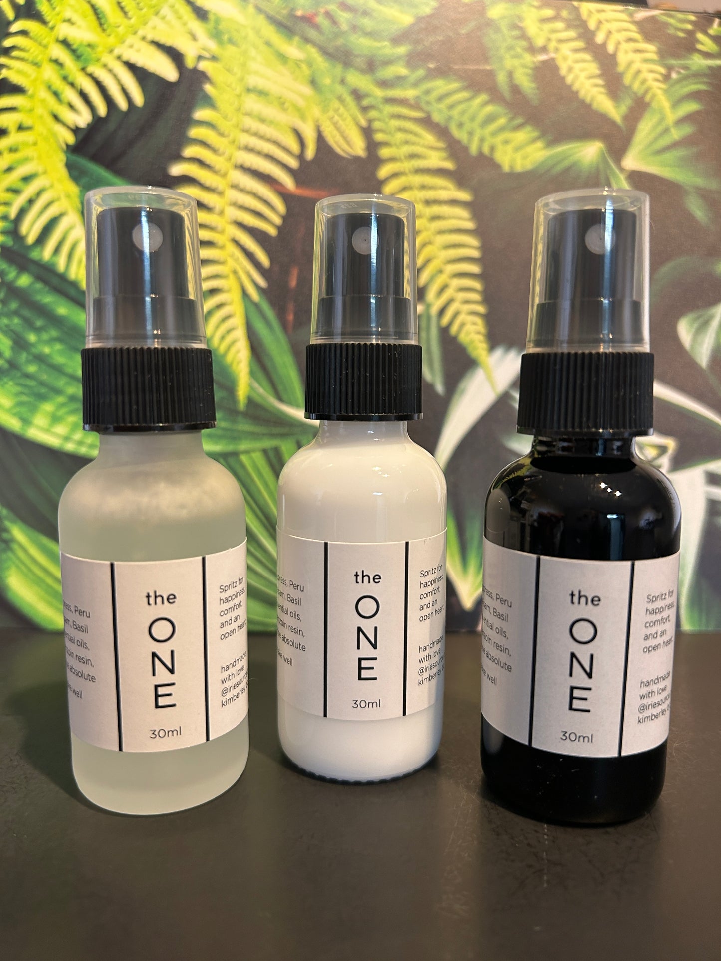 The One atomizer: natural perfume
