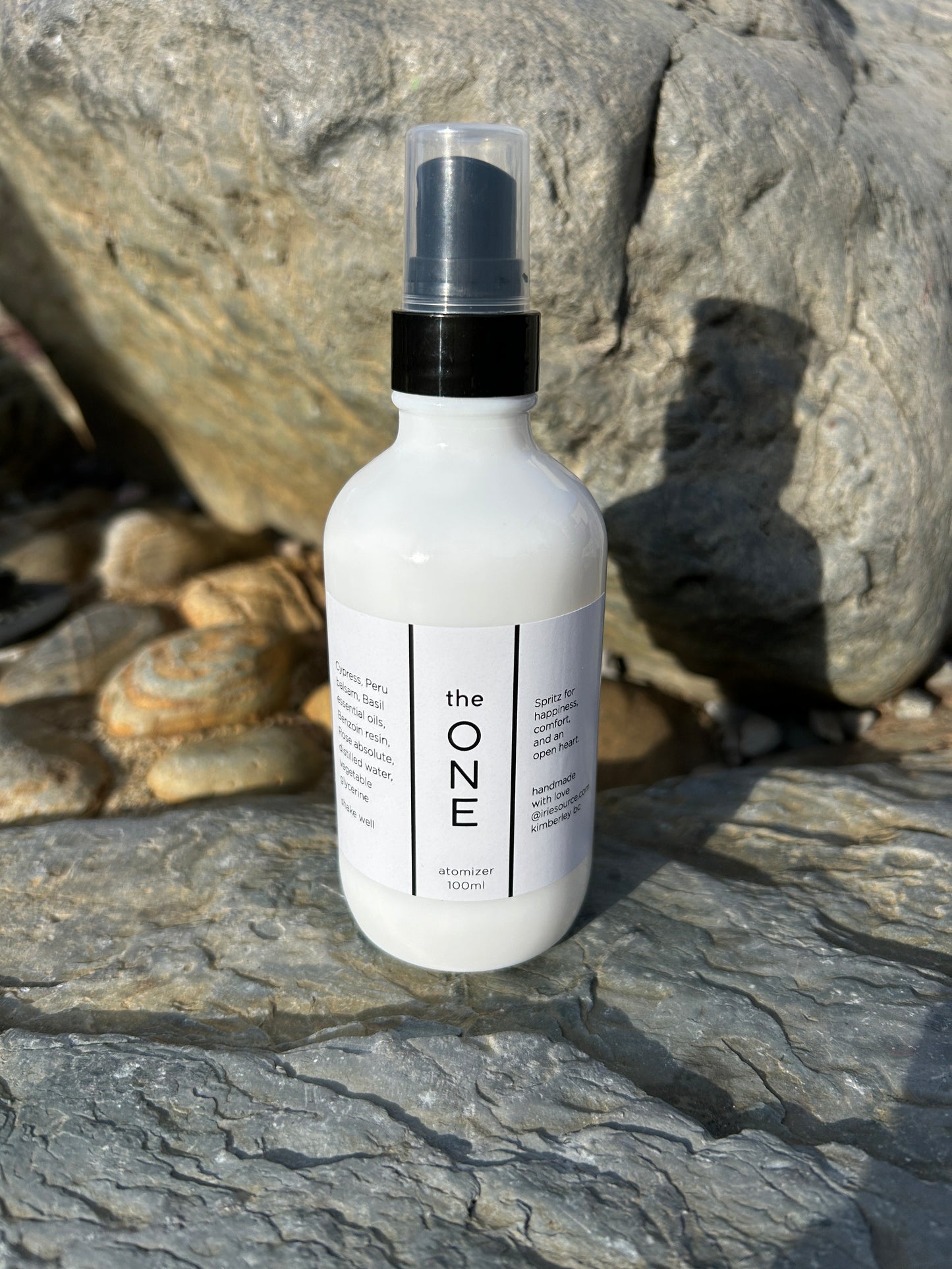 The One atomizer: natural perfume