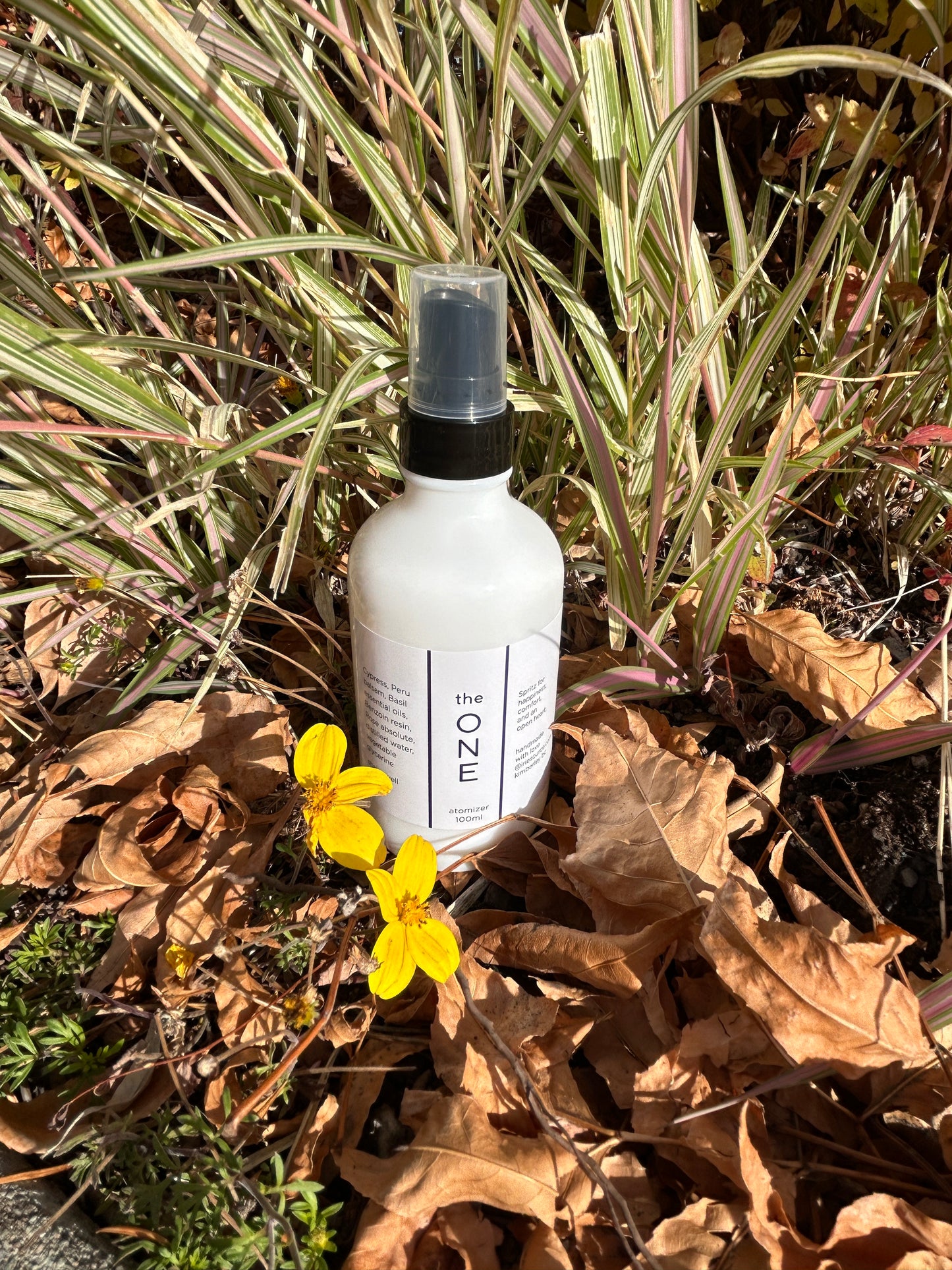 The One atomizer: natural perfume